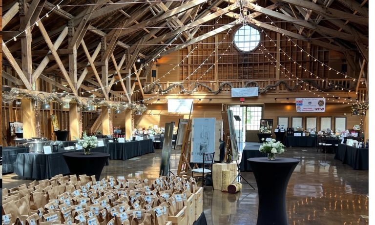 view of the event space